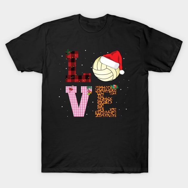 volleyball  Xmas T-Shirt by othmane4